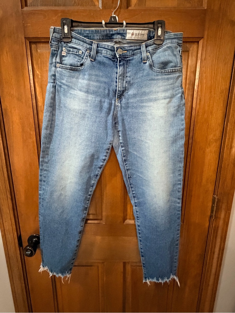 Ag Adriano Goldschmied Women’s  Medium Blue Washed Skinny Jeans